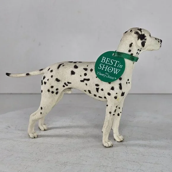 Dalmatian Dog Figurine By Country Artists Best In Show Collectible Resin Statue - Picture 4 of 8